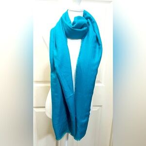 New A New Day Large Rayon Teal colored shawl/wrap